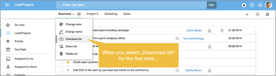 Granting Organiseme permission to create spreadsheet in Google Drive - Step 1