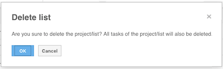 Task list menu - Change name